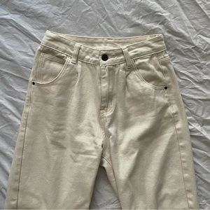 White jeans